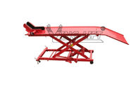 Υδραυλικός κόκκινος ανυψωτικός επιτραπέζιος εξοπλισμός αέρα με το πλαίσιο υποστήριξης και 360kg στην ικανότητα 675kg